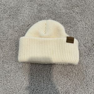 Dickies Men's Beige/Ivory Classic Cut Knit Cuff Beanie One Size
